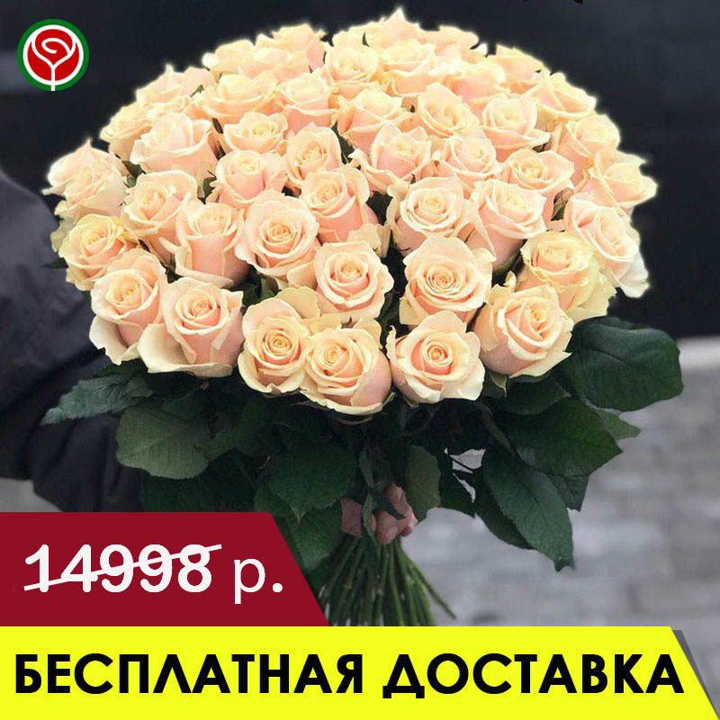 51 КРЕМОВАЯ РОЗА 80 СМ 51 КРЕМОВАЯ РОЗА 80 СМ