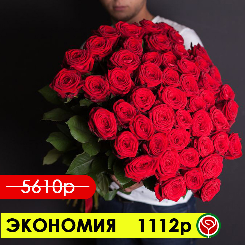 51 РОЗА РЕД НАОМИ 80 СМ 51 РОЗА РЕД НАОМИ 80 СМ
